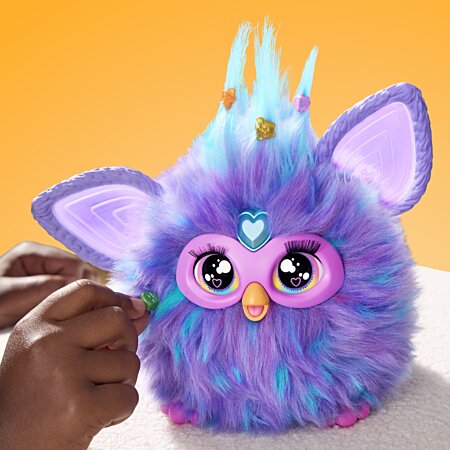 Furby violet peluche interactive au meilleur prix