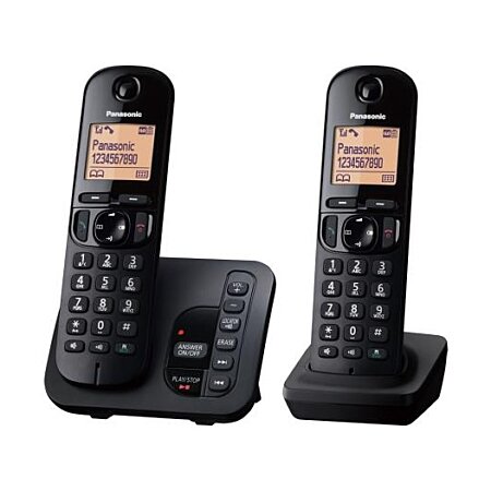 Téléphone fixe sans fil Solo - KX-TGC420FRW - Blanc PANASONIC : le téléphone  fixe à Prix Carrefour