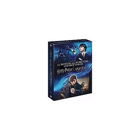 Harry Potter Coffret intégrale Harry Potter BluRay + Jeu de Société Dobble  pas cher 