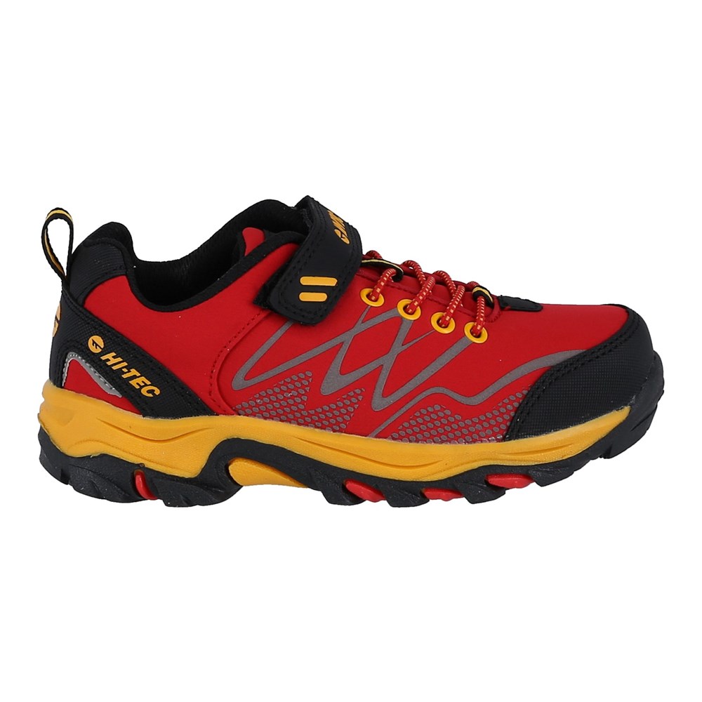 Hi-Tec Garçon Blackout Mid WP Jr – Chaussures De Marche Imperméables Enfant, Légères Et Confortables