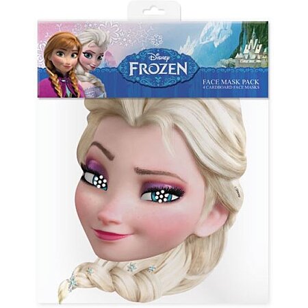 Masque en carton de Olaf (La reine des neiges)