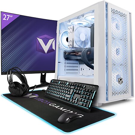 Vibox I-32 PC Gamer, 22 Écran Pack, AMD Ryzen 3200G, Vega 8, 16Go