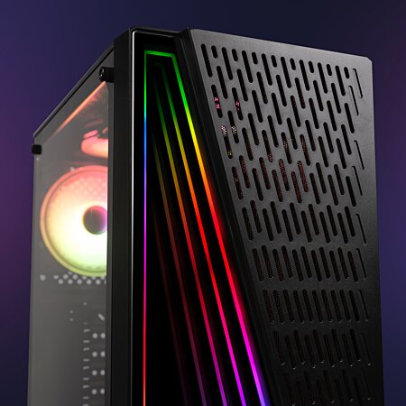 110€ sur Vibox I-8 PC Gamer - 22 Écran Pack - Quad Core AMD Ryzen