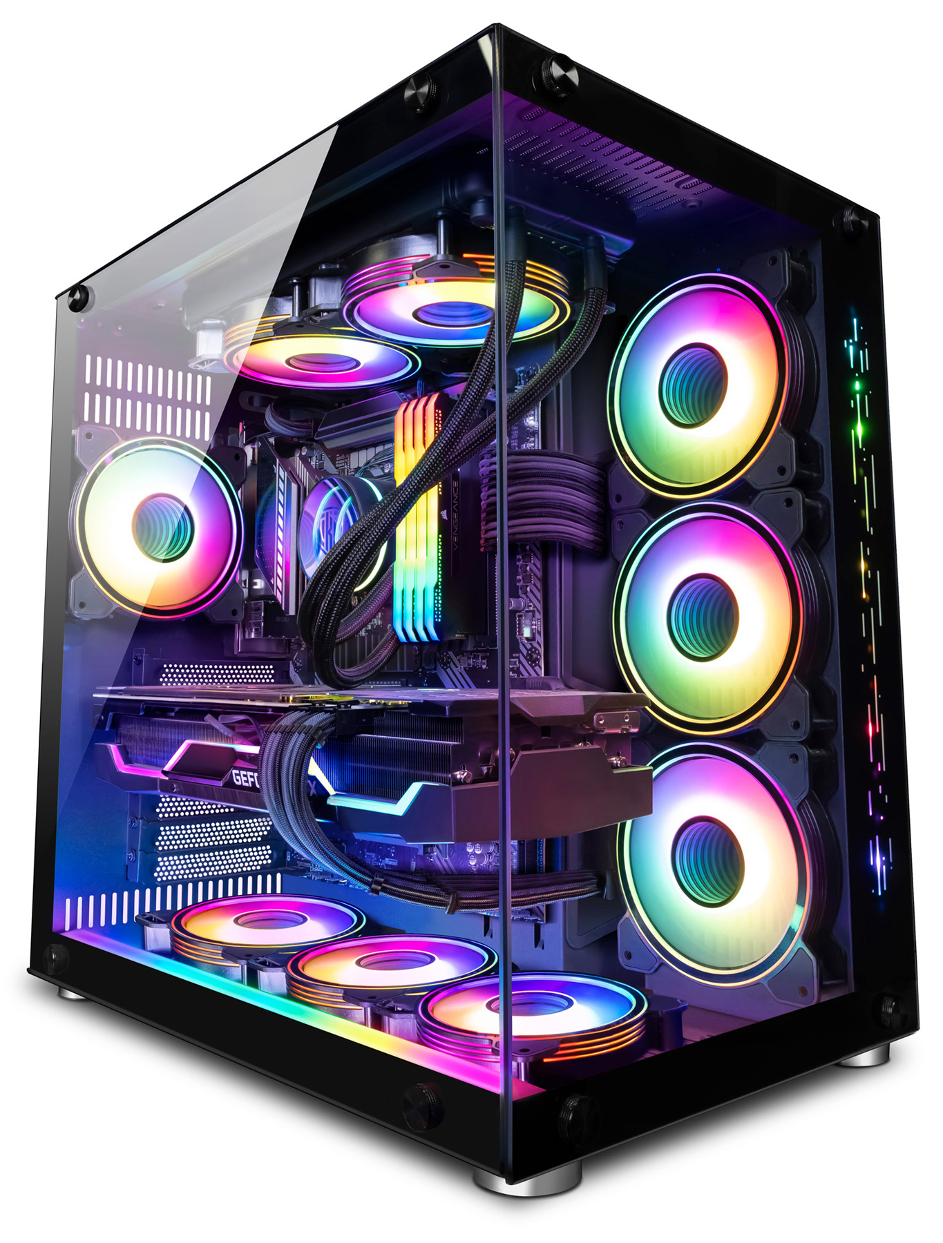 Greed® MK2 - High End PC Gamer - Intel Core i7 10700F + Nvidia Geforce RTX  3060 