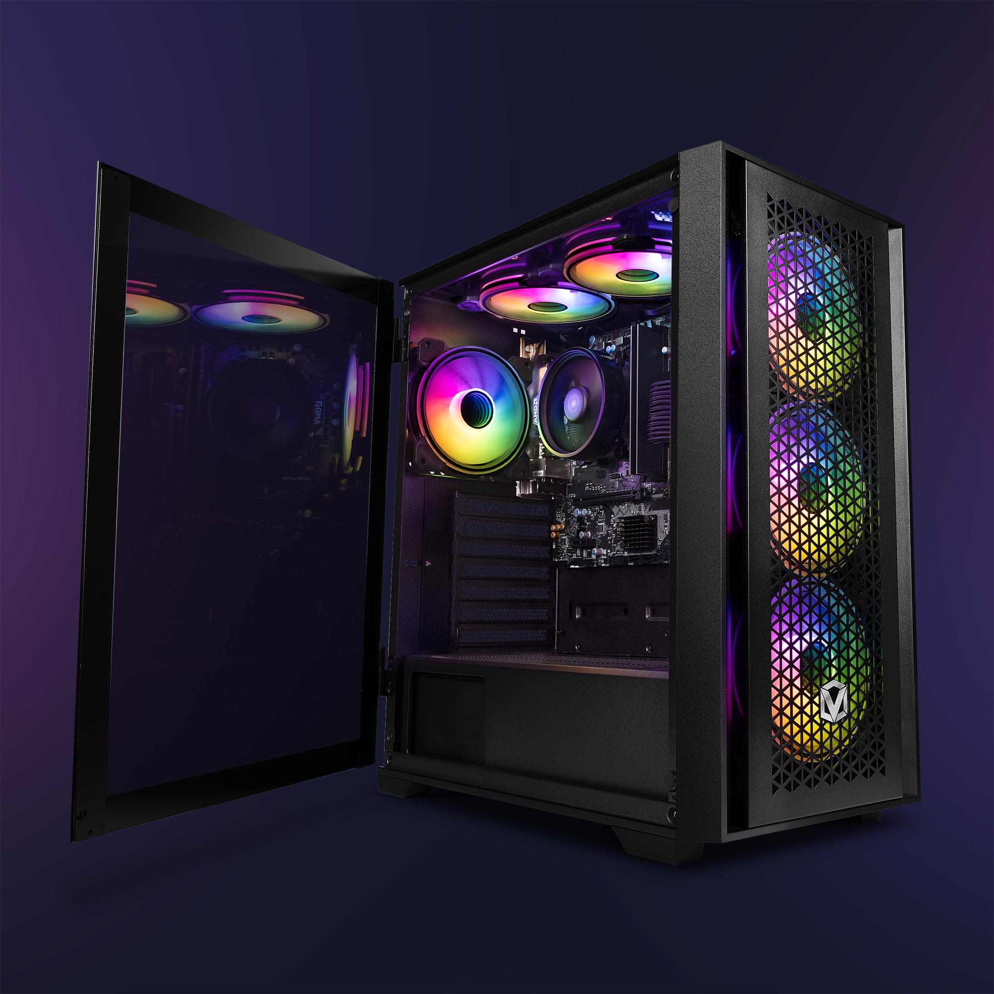 PC Gamer VIBOX VI-72 - AMD Ryzen 3 3200G, 16Go RAM, 480Go SSD, Ecran 22" - Windows 11