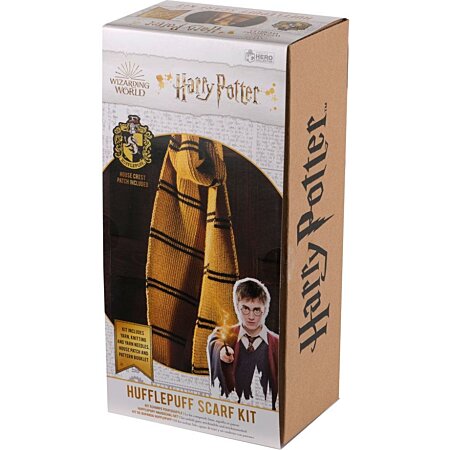 Écharpe de maison de Poudlard inspirée de Harry Potter tricotée à