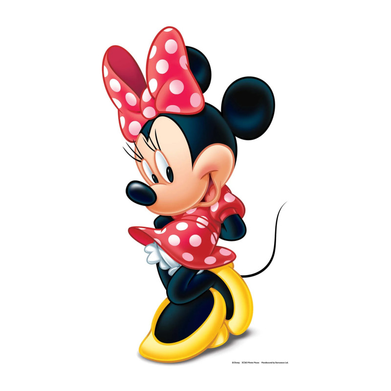Poussette avec parasol Minnie de Disney en 3D 