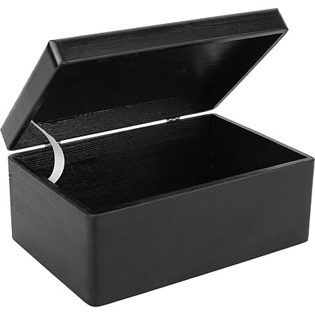 HORL box de rangement artisanale noire en frêne