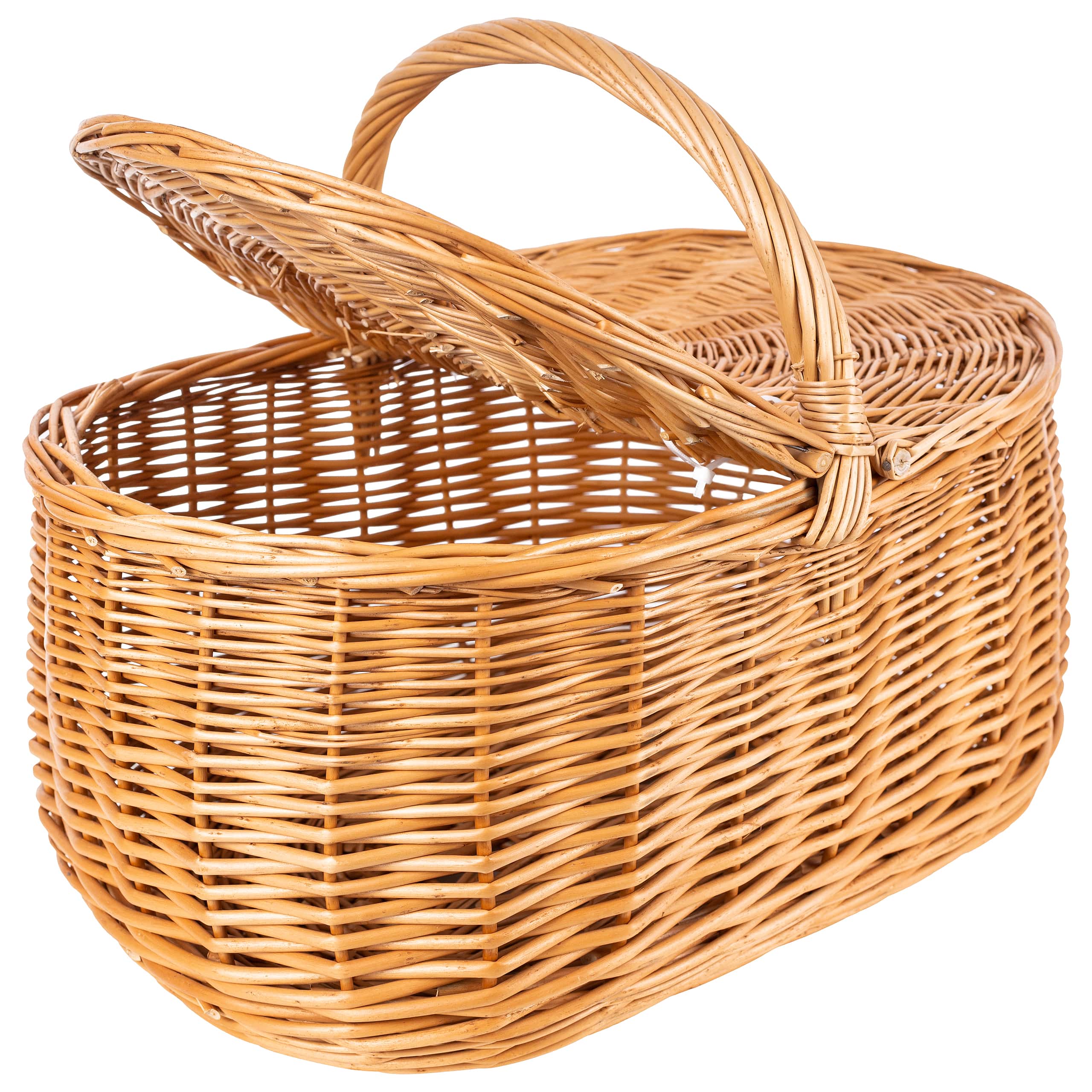 Panier En Osier Panier De Pâques En Osier Avec Poignées | 20 X 17