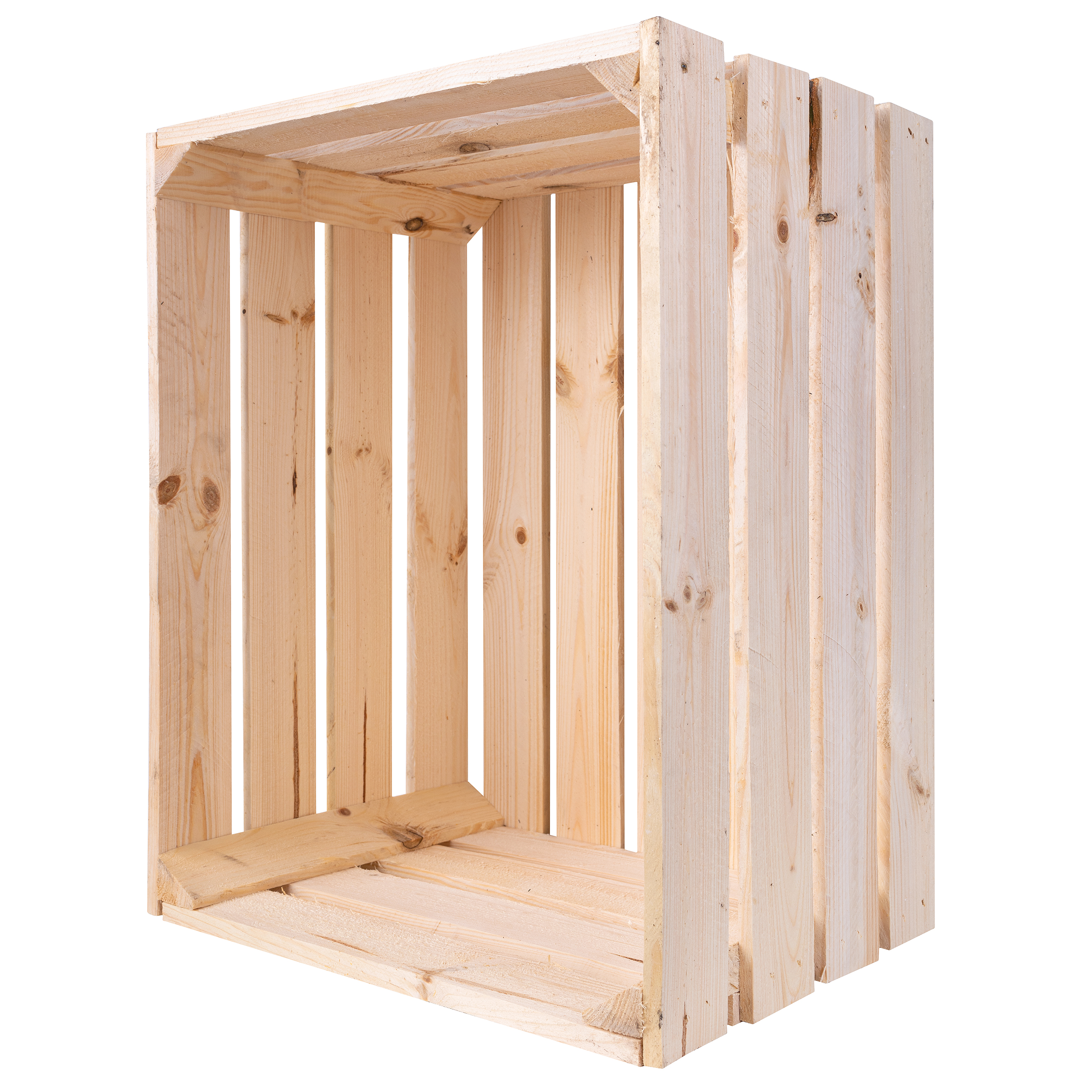 Cagette bois naturel 50x30 - Equipement Online