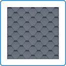 Bardeaux Bitumineux Hexagonal Rock H-BLACK 3 m2, Couleur Noir