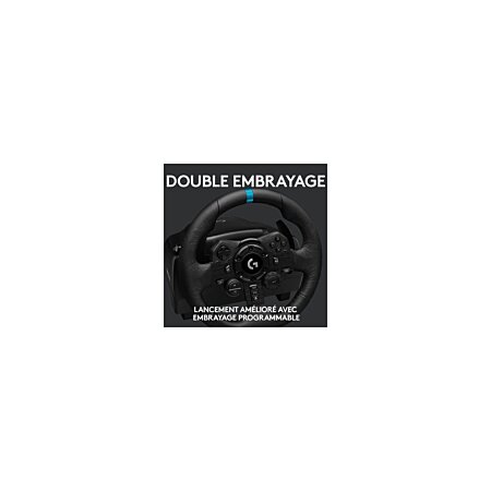 Logitech G G923 Noir USB 2.0 Volant + pédales Analogique/Numérique PC, PlayStation  4, PlayStation 5 au meilleur prix