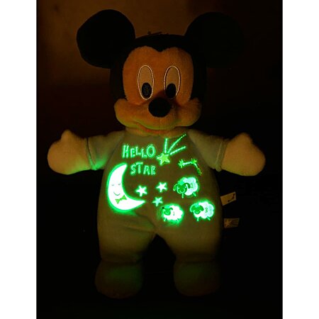 Doudou Disney - Peluche Mickey Lumineux Starry Night 25cm