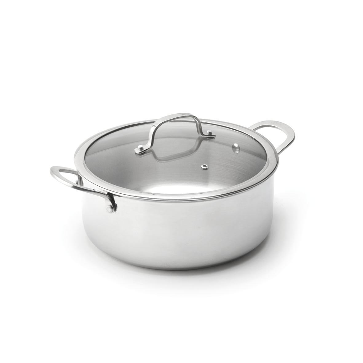 Faitout Multinox Pro en acier inoxydable triply 26 cm