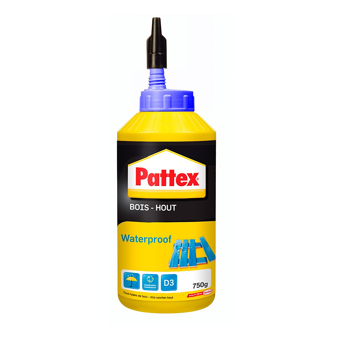 PATTEX Colle à Bois Waterproof Biberon 750g au meilleur prix | E.Leclerc