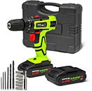 Perceuse 20V Constructor lithium-2 batteries - Chargeur rapide