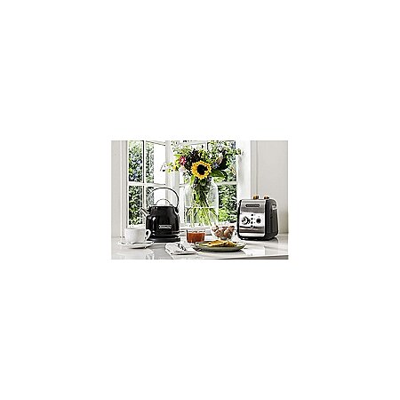 Bouilloire KitchenAid Noire Onyx 1,5 L - 5KEK1565 + Cadeau