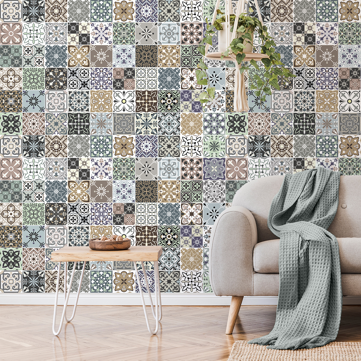 Dosseret Cuisine Autocollants Carrelage Marbre Noir | 12 Stickers 15x30cm | Imperméables & Résistants | Pour Cuisine & Salle De Bain Décoratif Dosseret Cuisine