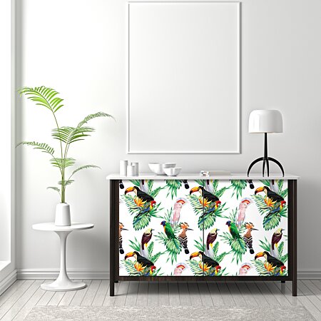 Stickers meuble tropical : adhesifs meuble & sticker deco – Ambiance-sticker