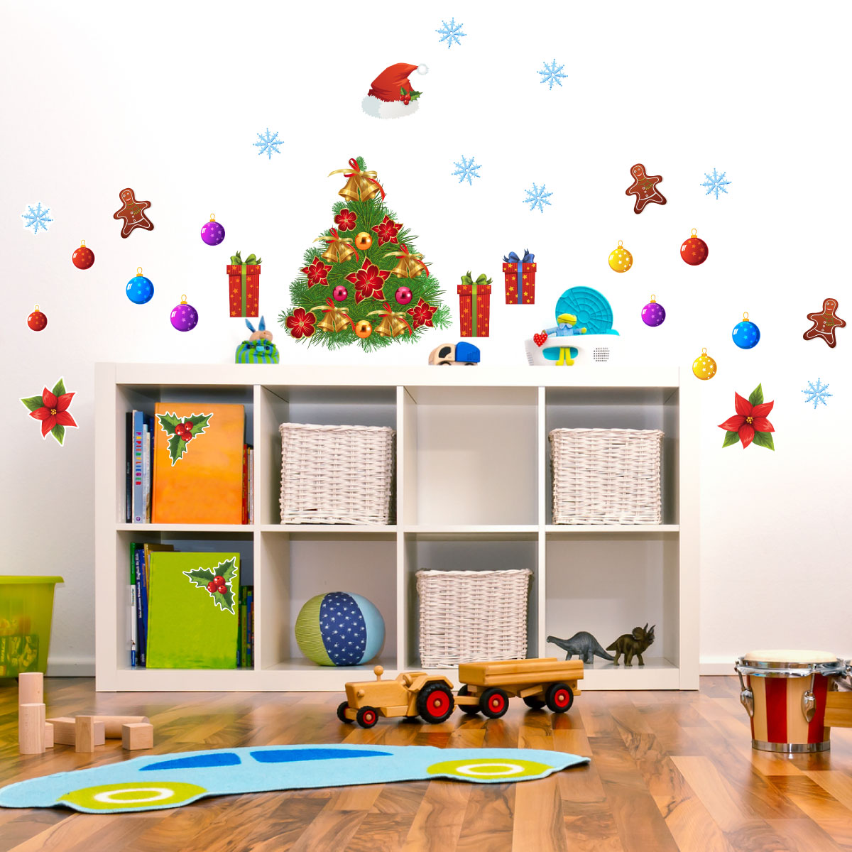 Lot De 312 Autocollants De Noël à Paillettes - Autocollants