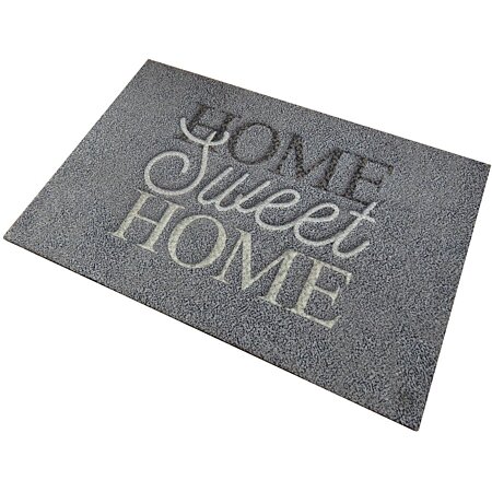 Grand paillasson gris étoile Tapis extra large Country Home Star