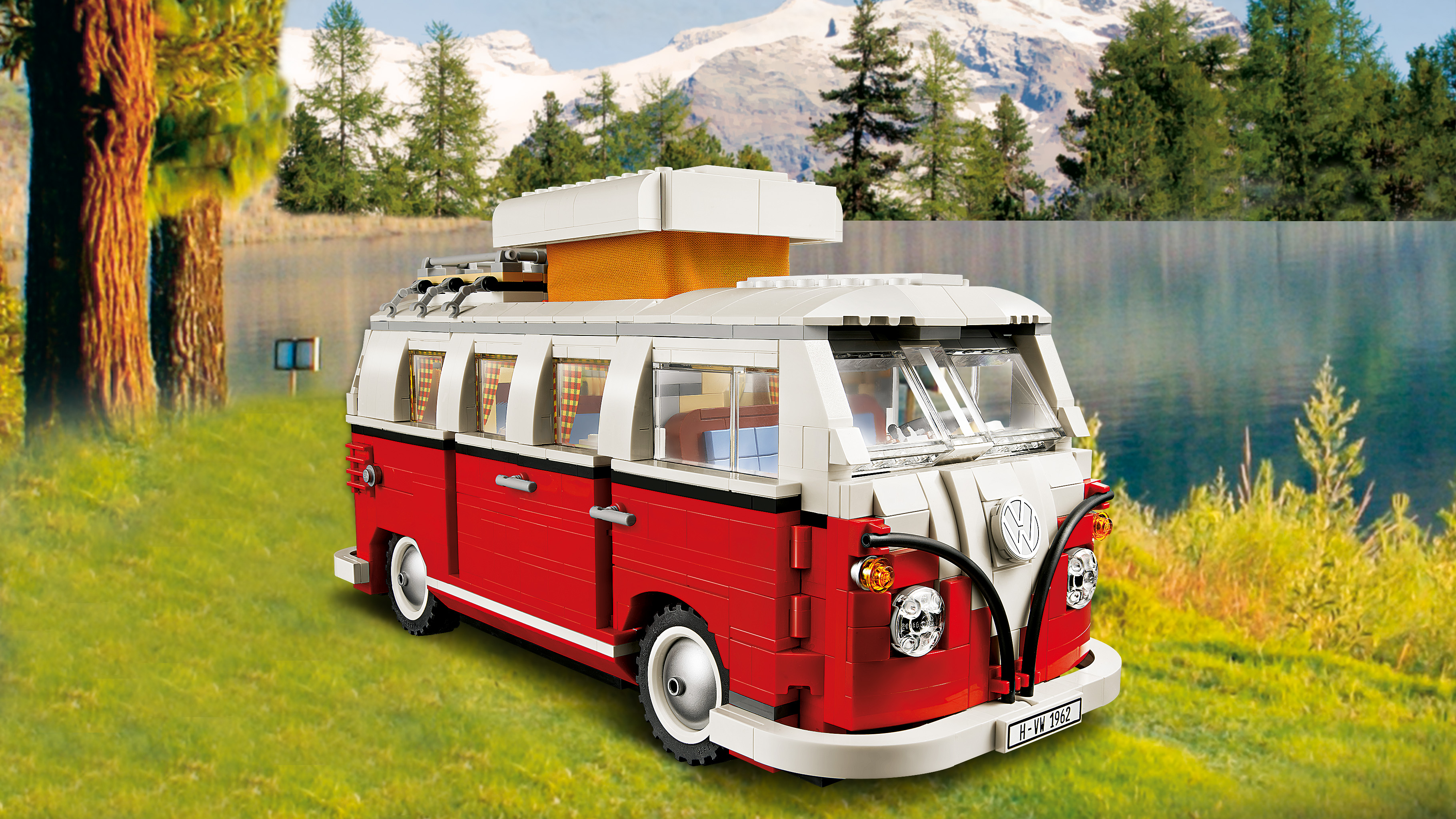 Lego® Creator Expert Le Camping-Car Volkswagen T1 10220 au