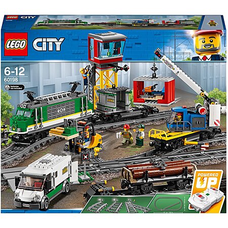 Lego® City - Le Train De Marchandises Télécommandé - 60198 au