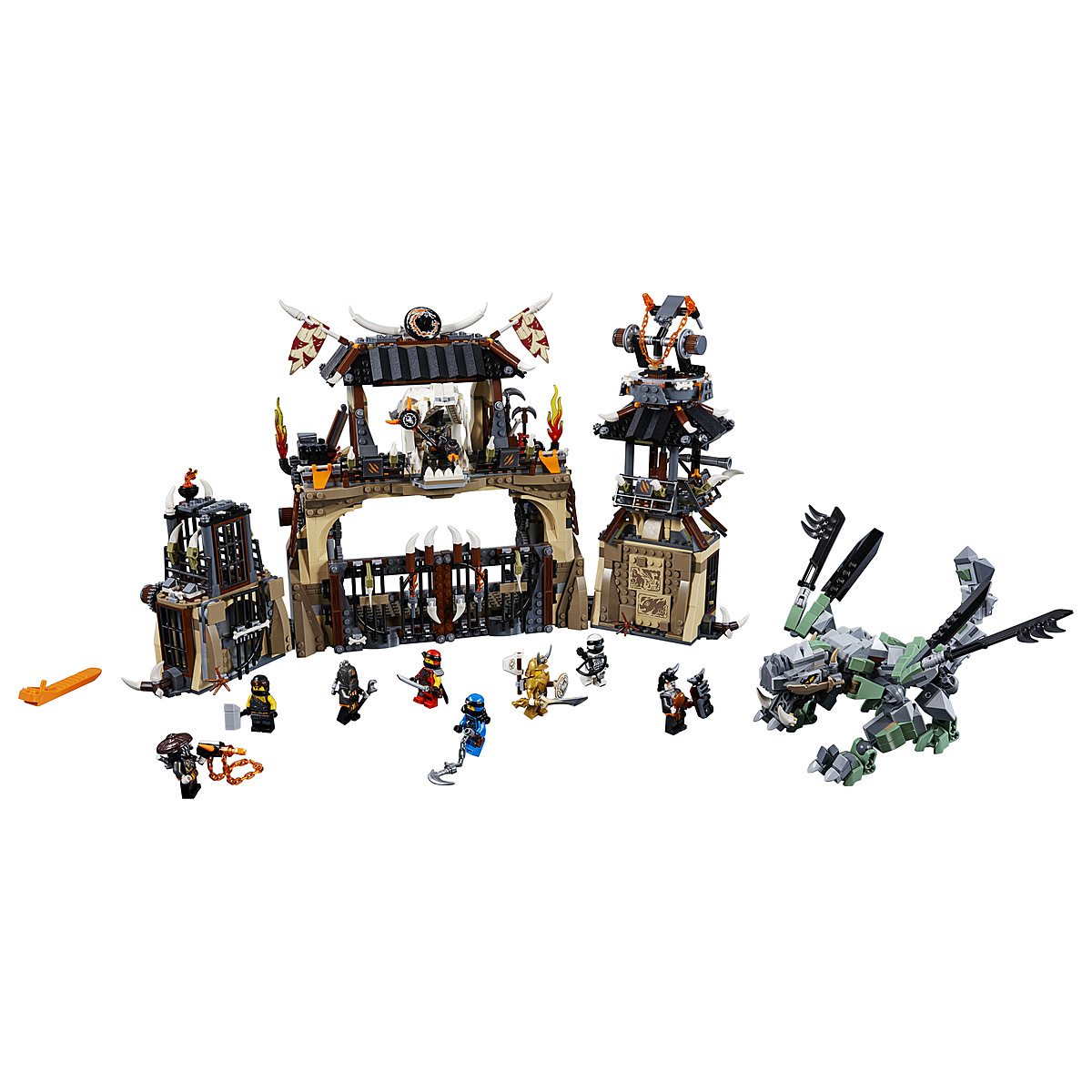 Lego® Ninjago® - La Tanière Du Dragon - 70655 au meilleur prix