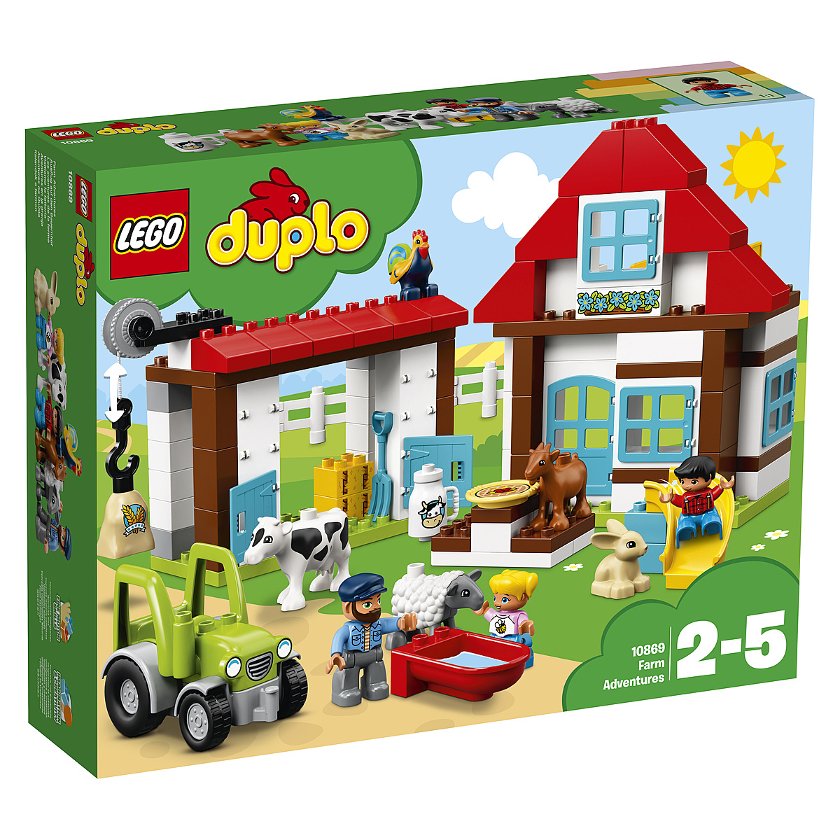 Ma première ferme Duplo Lego pour enfant de 1 an et demi à 5 ans - Oxybul