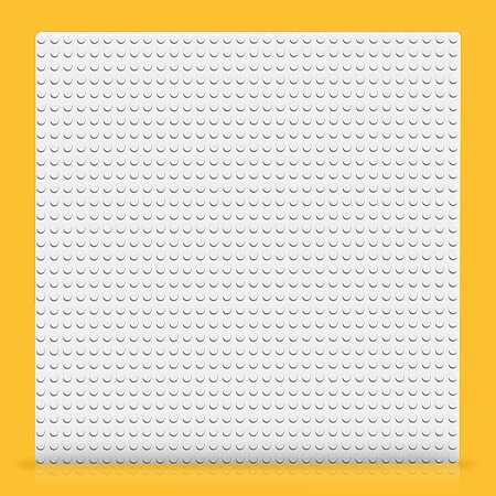 LEGO Plaque de base blanche classique 11010 jouet créatif pour enfants,  excellent jeu d'imagination ouvert pour les constructeurs LEGO (1 pièce) :  : Jeux et Jouets