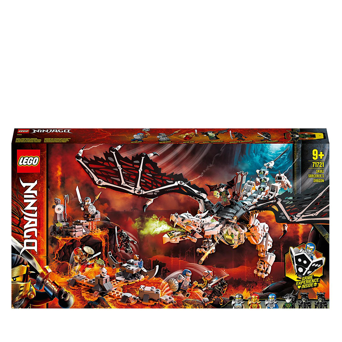 Lego® Ninjago® - Le Dragon Du Sorcier Au Crâne - 71721 au meilleur prix