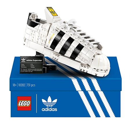 LEGO® Icons - adidas Originals Superstar - 10282 au meilleur prix