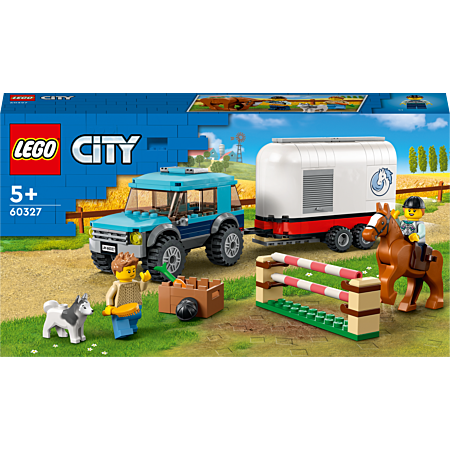 LEGO® City - La remorque à chevaux - 60327 au meilleur prix