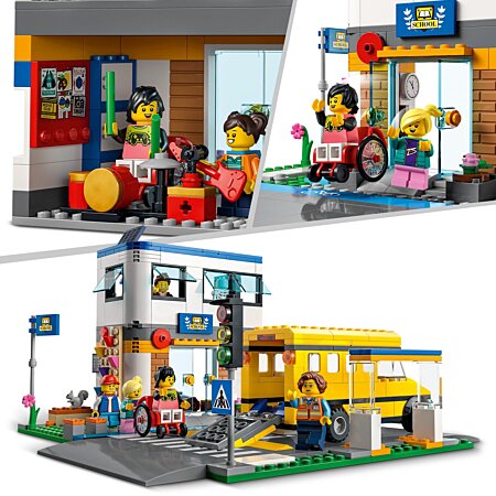 LEGO® City - Une journée d'école - 60329 au meilleur prix