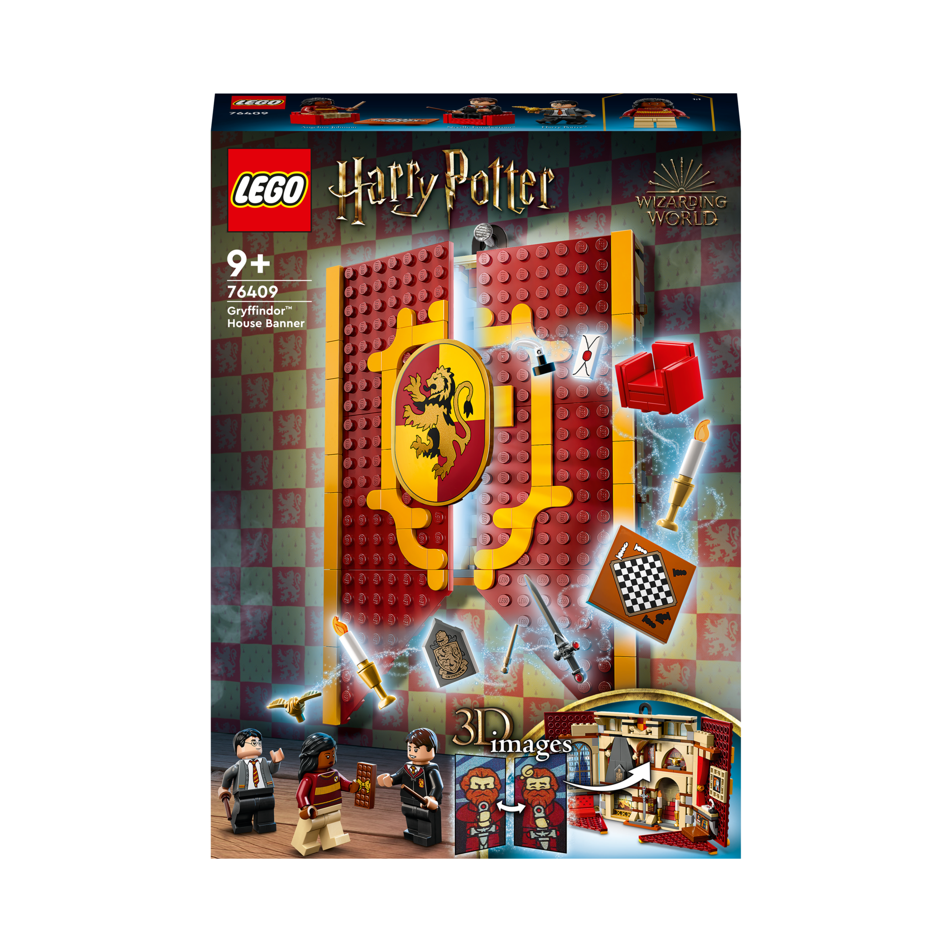LEGO® Harry Potter™ - Le blason de la maison Gryffondor - 76409 au meilleur  prix