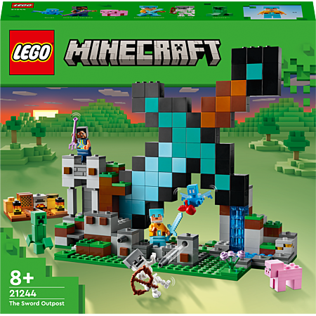 LEGO Minecraft 21244 pas cher, L'avant-poste de l'épée