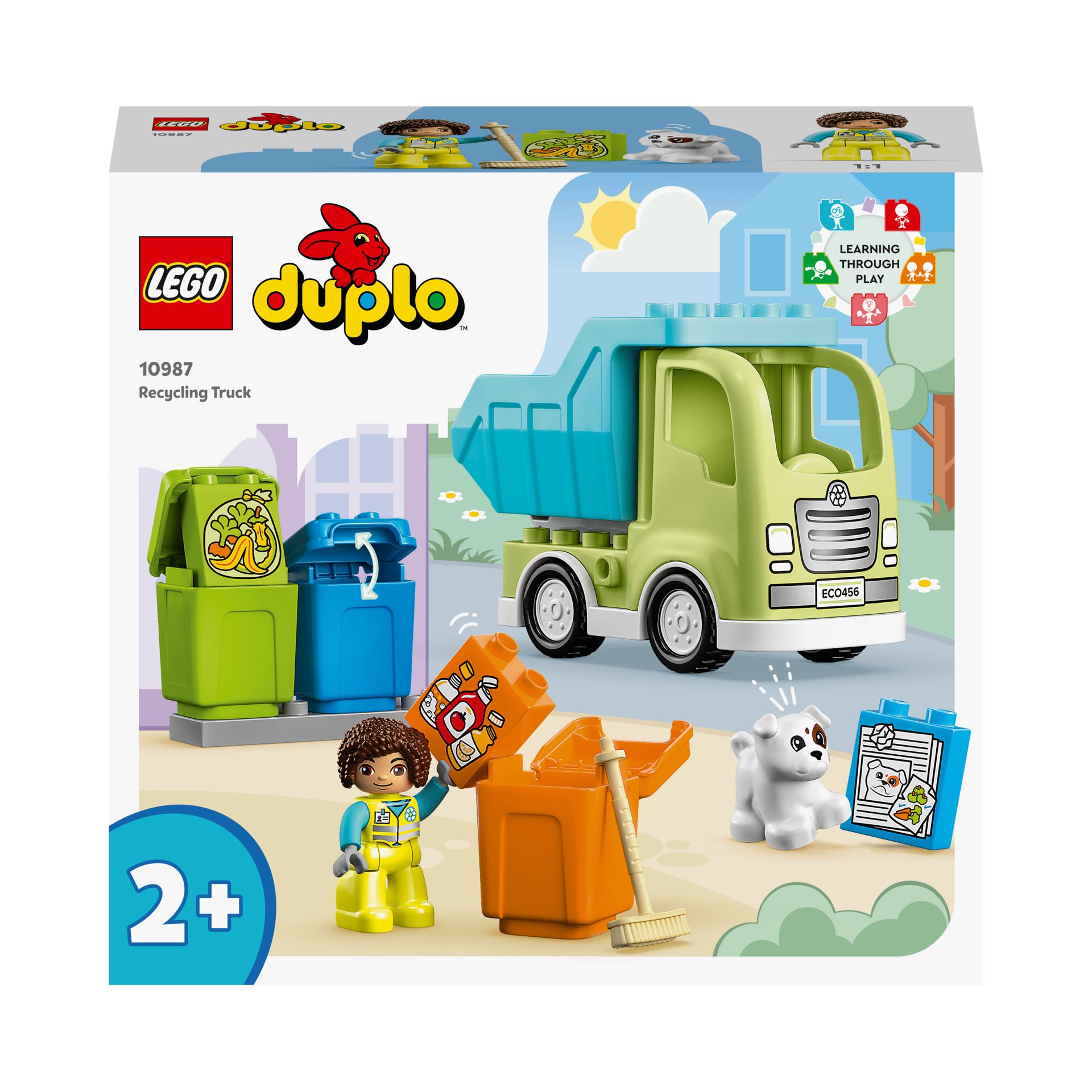 LEGO® DUPLO® Ma ville - Le camion de recyclage - 10987 au meilleur prix
