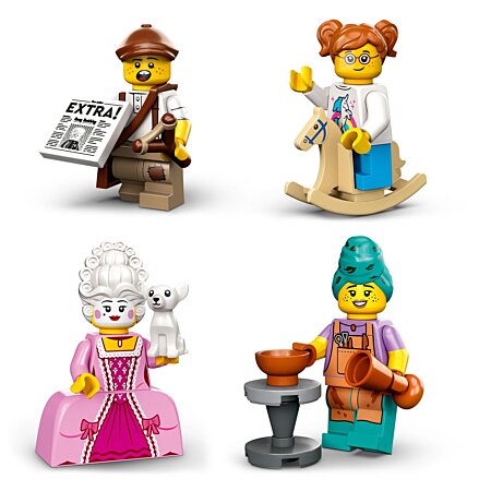 LEGO® Figurines Minifigures (71037) - Série 24 - 11 Cheval à Bascule Fille  Neuf