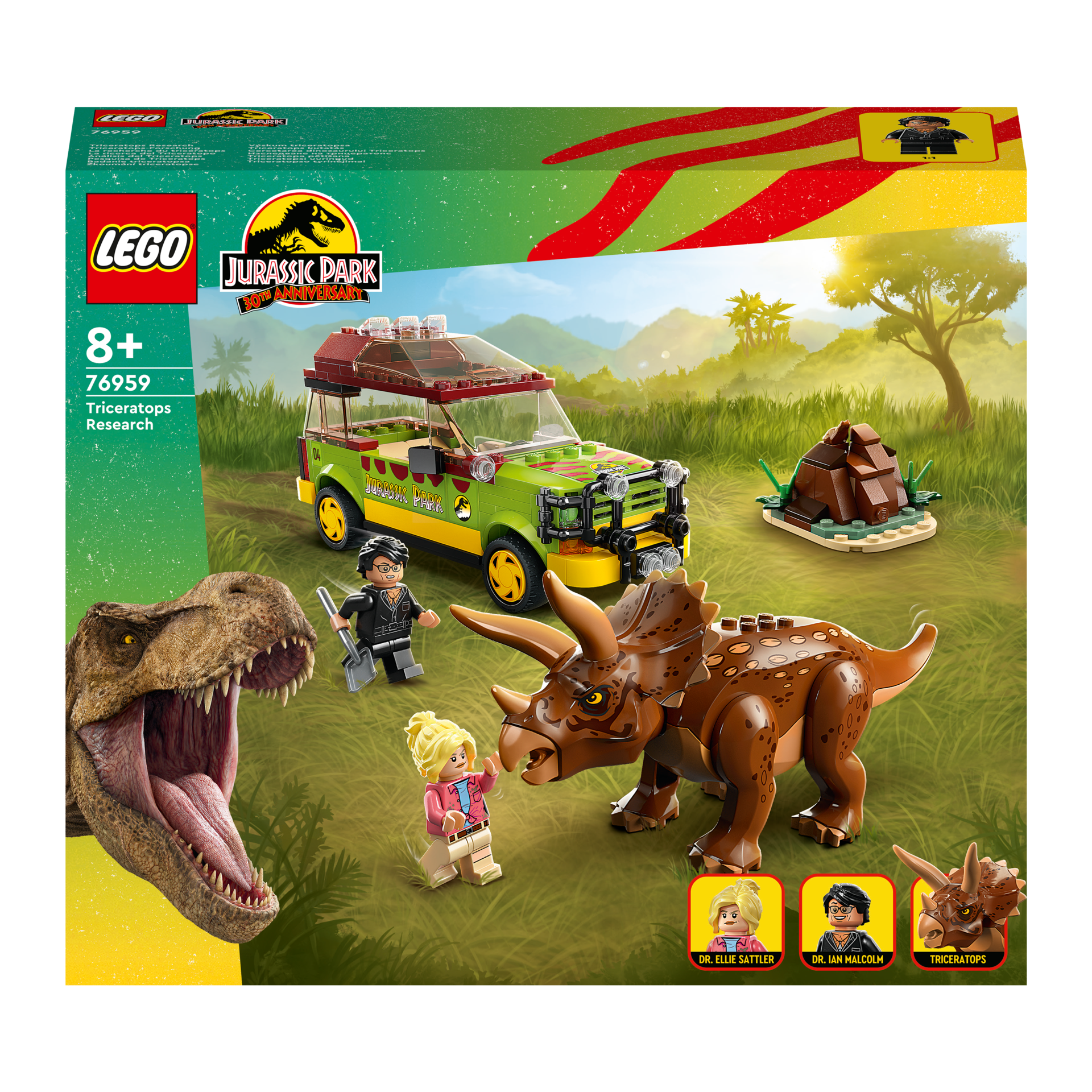 LEGO® Jurassic World™ - La recherche du tricératops - 76959 au meilleur  prix