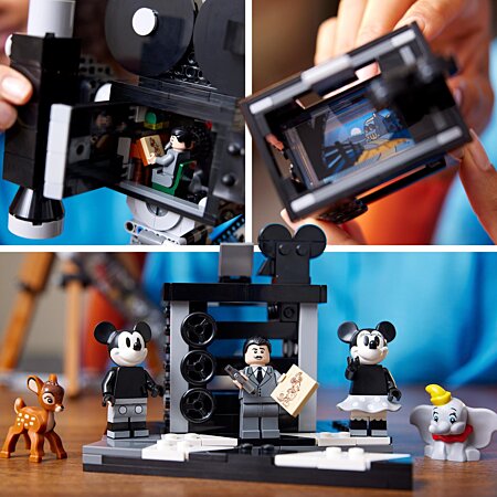 LEGO Disney 43230 pas cher, La caméra Hommage à Walt Disney