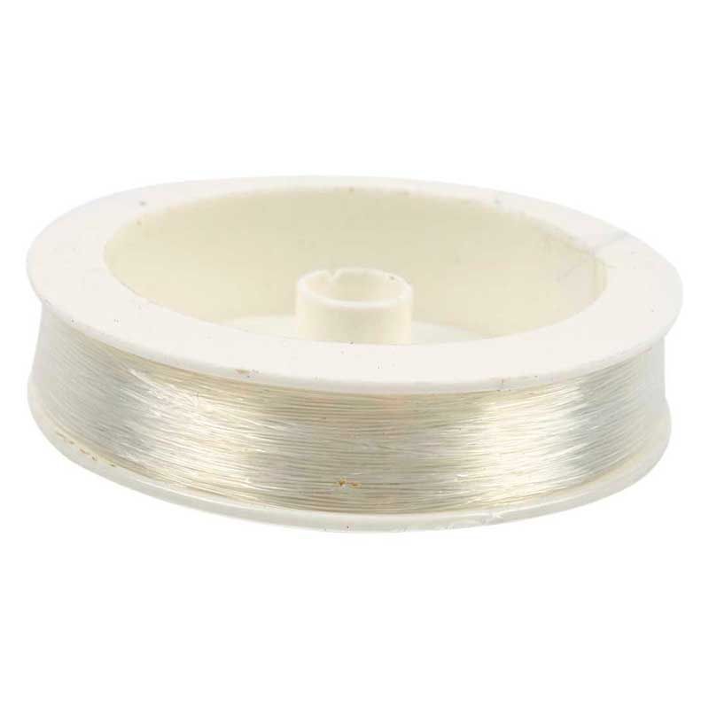 Fil élastique transparent pour bracelet Nylon en bobine de 0,5 mm,0,8 mm et  1 mm