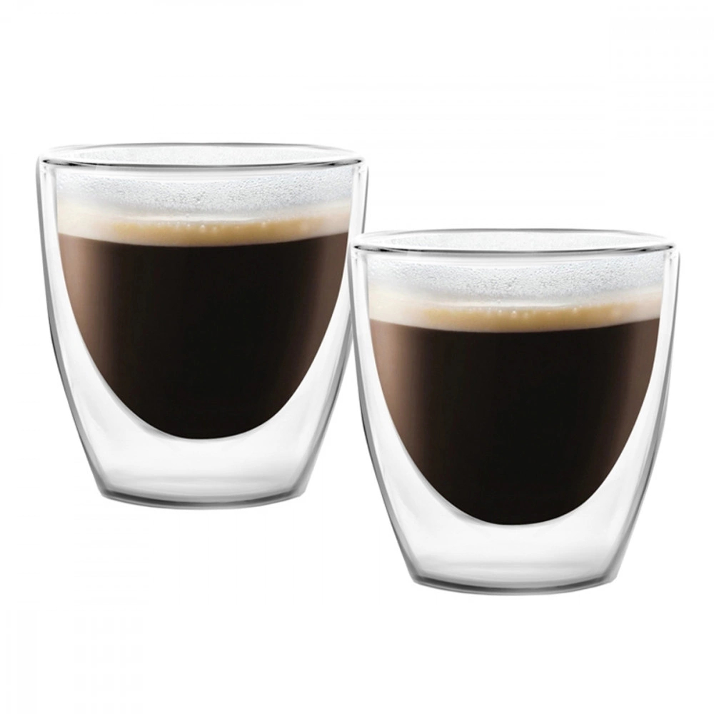 Lot De 2 Tasses à Expresso Pastel Ombrées Sass & Belle - Rose Et Vert, Grès, Design Dégradé Réactif - Cadeau Cuisine Stylé - 5