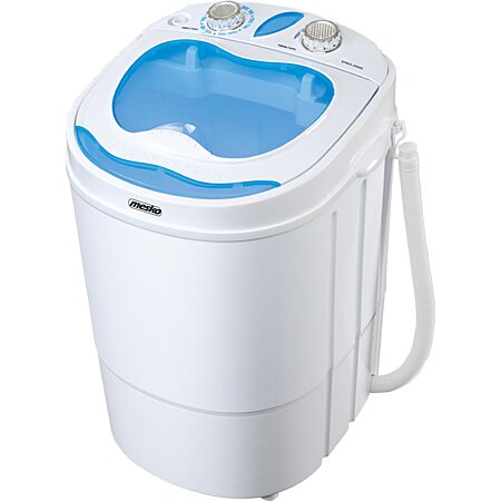Mini machine à laver BLEU pliable portable de haute qualité 3kg , 135W +  Panier d'essorage
