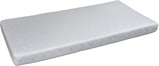 Matelas BEBE Pliant pour lit de Voetage MIMO 120X60 GRIS Epaisseur 5 CM  -Dehoussable, lavable, Anti