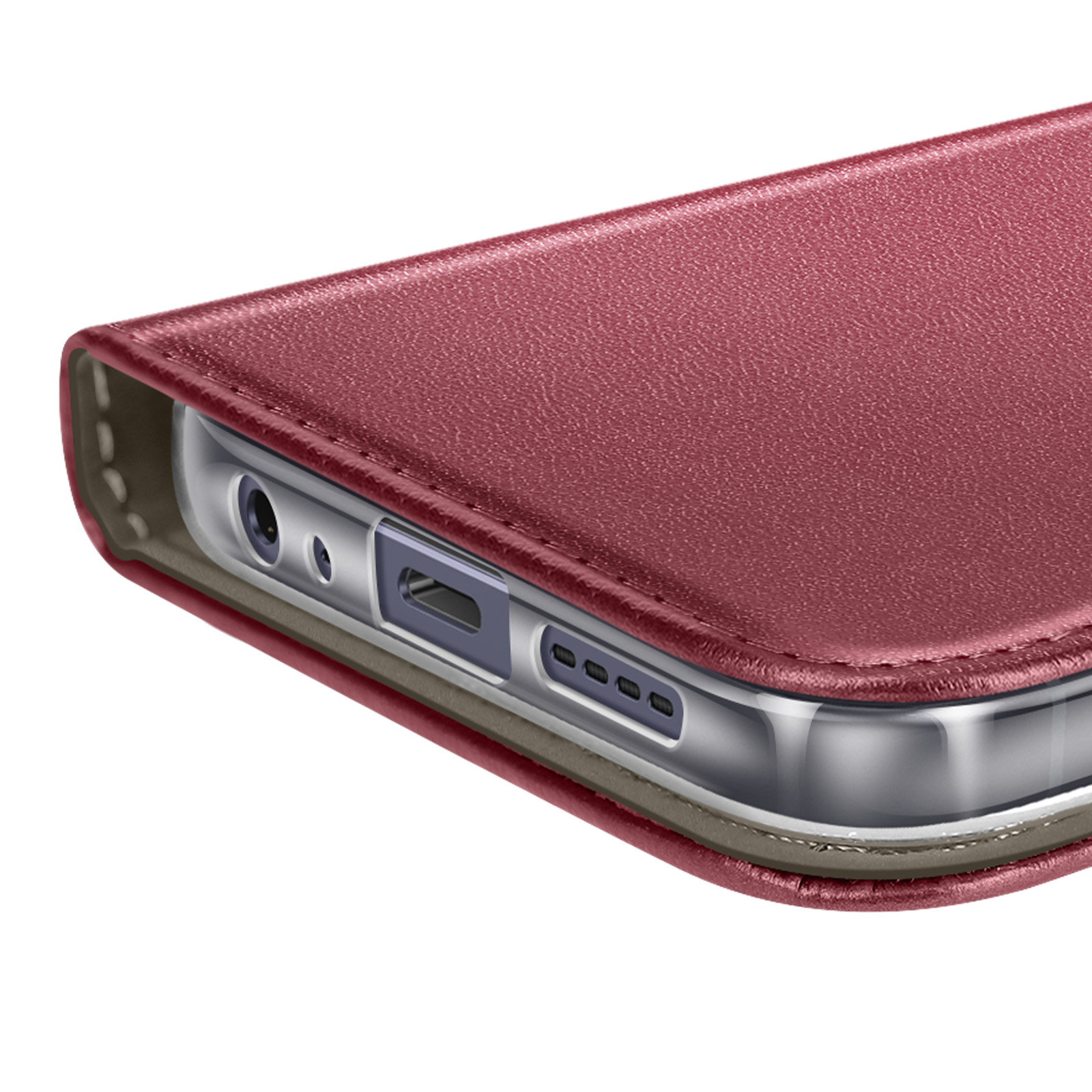 Étui Portefeuille Pour Realme Note 60 - Bleu Nuit, Similicuir, Avec Support