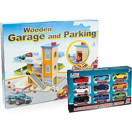 PARK Garage jouet parking 3 étages + 1 voiture au meilleur prix