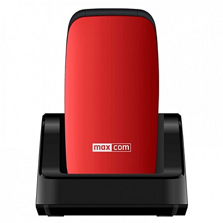 Téléphone Portable Senior à Clapet MM817 Rouge, Maxcom au meilleur prix