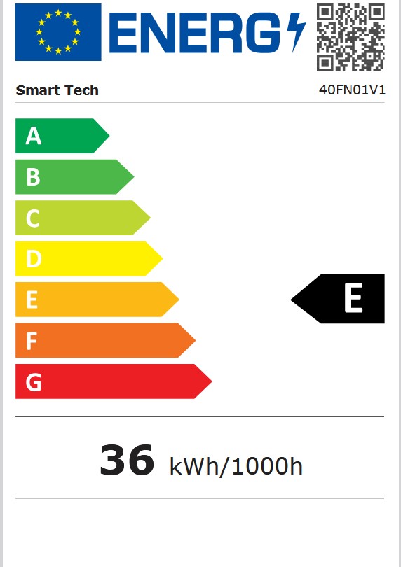 Smart Tech Tv Led Full Hd 43 Pouces (109cm) 43fn10t2 Triple Tuner Dolby