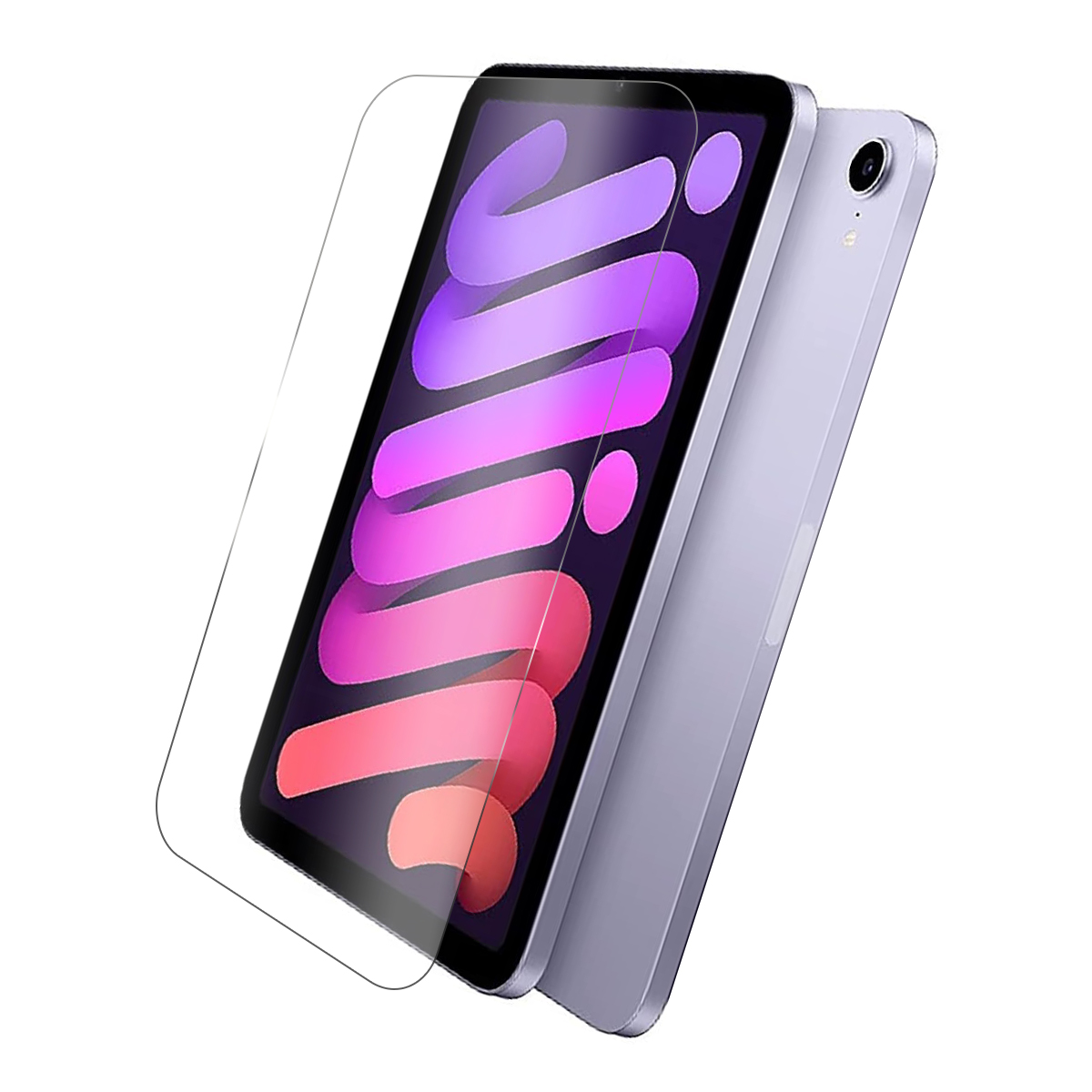 Protecteur D'Écran Verre Trempé Pour IPad Mini 6 (2021) 8.3" - 9H, Anti-traces, Avec Cadre D'Alignement
