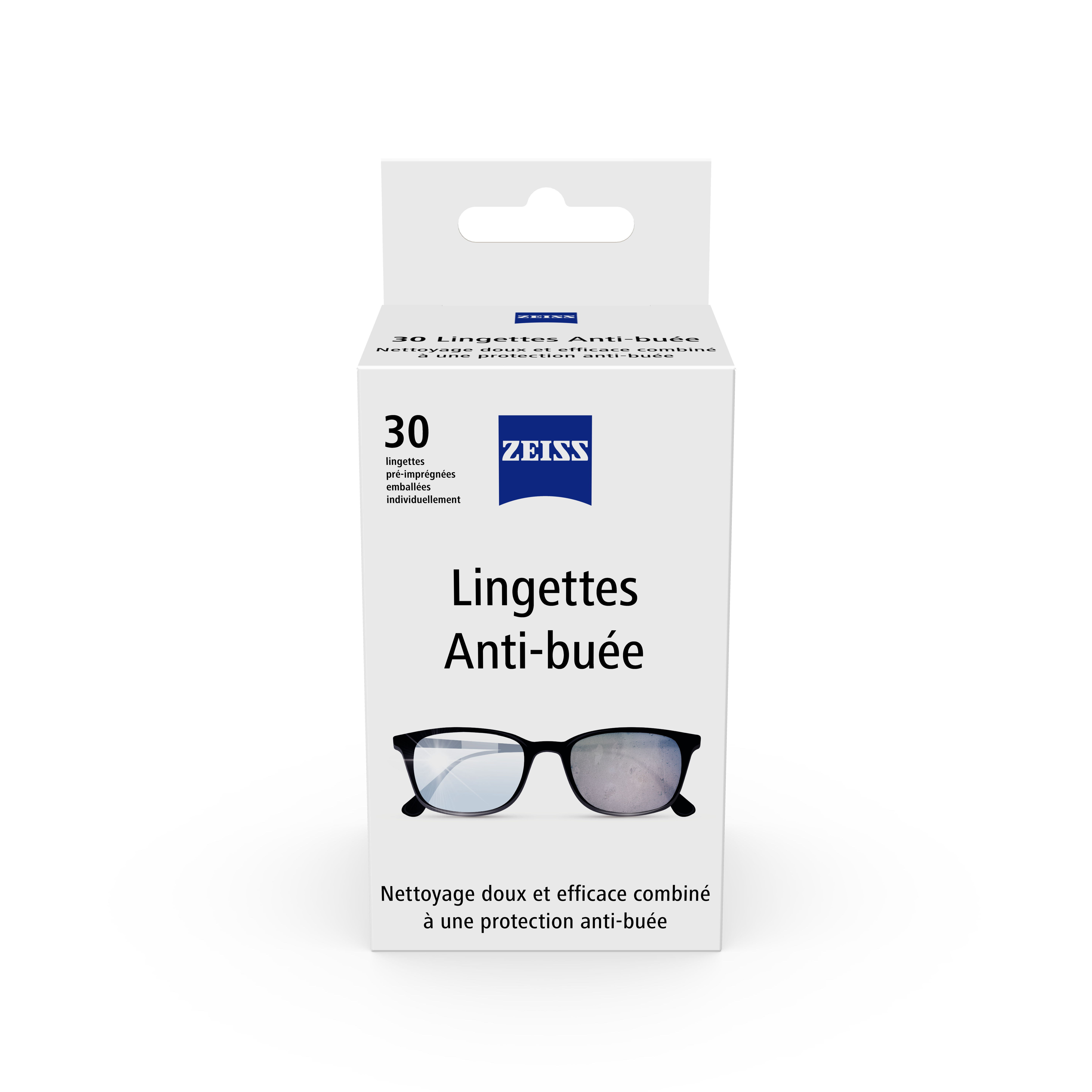Lingette anti buee lunette, efficace nettoyant lunettes -50